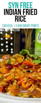 Syn Free Indian Fried Rice Pinch Of Nom Slimming World Recipes 248 Kcal Syn Fre World Recipes Slimming World Vegetarian Recipes Easy Slimming World Recipes