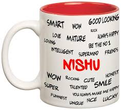 How to change free fire name styles font ll how to create own styles name in free fire ll best acctretive free fire stylish names website. Buy Huppme Good Personality Nishu Inner Red Mug Online At Low Prices In India Paytmmall Com
