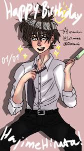 Check spelling or type a new query. Happy Birthday Hinata Hajime Redrew Official Art Danganronpa