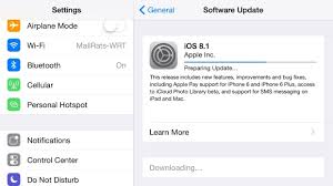 Ios 8 1 Install Problems Plague Users And How Long It Takes To Install Ios 8 Software Update Ios