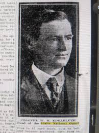 Idaho regiment drafted into federal service in 1917