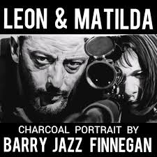 LEON & MATILDA portrait by Barry...
