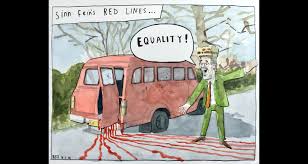 Ursula von der leyen, self: Cartoonist Defends Kingsmill Image Satirising Sinn Fein