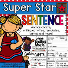 Super Star Sentence Sentence Writing