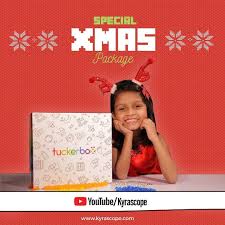 It S That Magical Time Of The Year And Look What Arrived In The Mail Box Aztuckerbox Special Package For X Lifestyle Subscription Box Kids Fashion Tucker Box