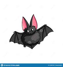 Palo Negro Lindo Gordo Del Horror Animal Sonriente Ilustracion Del Vector Ilustracion De Bosque Miedo 145887623