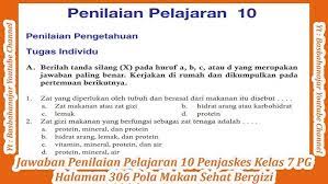 We did not find results for: Jawaban Penilaian Pelajaran 10 Penjaskes Kelas 7 Pg Halaman 306 Youtube