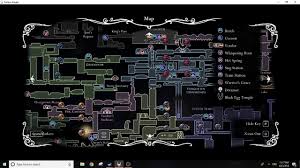 Name everything that counts towards 112% in hollow knight. Hollow Knight Map Startupkopla