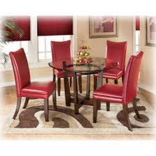 Follow red table talk for new episodes, only on facebook watch. Charrell 5 Piece Round Glass Top Table Set In Red By Dining Rooms Outlet