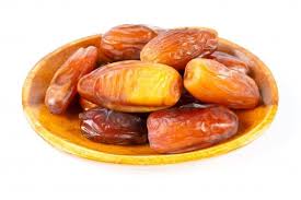 Date Palm Fruits In Wooden Bowl On White Background Wooden Bowls Fruit Date Palm