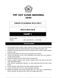 Mar 16, 2021 · soal dan kunci jawaban reviu pembelajaran 1 matematika sd seri pppk modul belajar mandiri calon guru asn pppk by kanjeng mariyadi ngawi march 16, 2021 mariyadi.com. Top Pdf Soal Latihan Un Us Sd Mi Lengkap Dengan Kunci Jawaban Matematika Paket 1 123dok Com