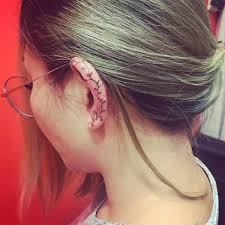 25 Heavenly Ear Helix Tattoos To Hide And Reveal