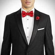 Black And Gold Vest And Bow Tie Black Peak Lapel Tux Look 4 Collection Red Bow Tie Prom Black And Red Tux Black And White Suit