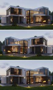Sketchup modeling modern villa design lumion render. Modern Architecture House Exterior Design Trendecors