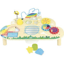 table d eveil arc en ciel vilac l ma boutique ecologique jouets bois table d activite en 2021 jouets en bois table d activite jouet