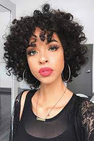 This style makes use of the natural volume of your curly hair, using this to create a deep contrast between the fullest and most narrow parts of the style. 55 Beloved Short Curly Hairstyles For Women Of Any Age Lovehairstyles