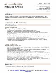 aerospace engineer resume samples