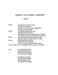 Serbarea verii ~ grupa mica âaâ ~ 11 iunie 2015 educatoare: Doc Serbare Grupa Thomas Academia Edu