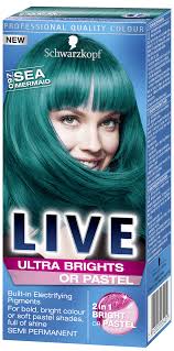 Live Ultra Brights Or Pastel Sea Mermaid Green Hair Dye Dyed Hair Green Hair Dye Semi Permanent Hair Dye