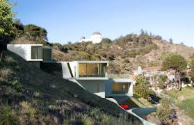 los angeles hillside modern mimari tasarim mimari ev planlari