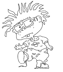Chuckie Coloring Page Coloring Pages Cute Coloring Pages Coloring Books