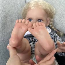 22 Inch Maggie Toddler Bebe Reborn Dolls Artist Painted Soft Vinyl Baby  Girl Doll Toys Boneca Reborn