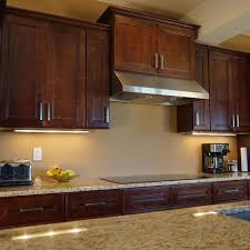 Cherry wood is a product of the united states and canada, which makes it a bit less expensive than mahogany. Leo Saddle Cherry Mahogany Kitchen Cabinets W Soft Close By Everyday Cabinets Traditional Kitchen Omaha By Everyday Cabinets Houzz