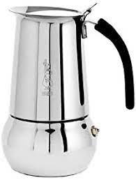 Appearing more like an electric percolator, this stovetop model can make up to 6 cups of your favorite espresso so it's man enough for the whole family. Bialetti 06800 Moka Stove Top Coffee Maker 6 Cup Silver 06661 Buy Online At Best Price In Uae Amazon Ae