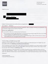 Browse wells fargo cards & read user reviews. Wells Fargo Credit Card Application Denial Letter Travel With Grant