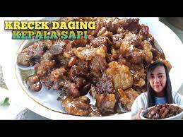 Resep Krecek Daging Kepala Sapi Enak Praktis No Ribet Masakan Harian Youtube