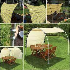 The description of diy outdoor canopy app. Outdoor Canopy Tutorial Usefuldiy Com