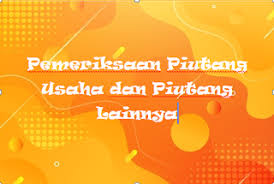 Maybe you would like to learn more about one of these? Contoh Kertas Kerja Pemeriksaan Piutang Usaha Dan Penjualan Kredit Kak Raffi