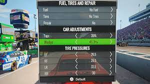 In the garage, in the upper right you will see the car setup indicator. Nh2 Monster Cup Car Setup For Martinsville Steemit