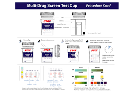 It is a quick and painless way to test for multiple drugs in one. Statcup 5 Panel Adulterants Thc Coc Opi Amp Mamp Ph Sg Ox 25 Tests Per Box 12 50 Ea Test Drug Testing