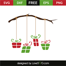 Download Christmas Gifts Branch Lovesvg Com