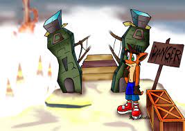 Road To Nowhere Crash Bandicoot Bandicoot Deviantart