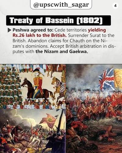 📜 The Second Anglo-Maratha War (1803–1805) A turning point in Indian history where the Marathas and the British clashed for dominance. Started with the Treaty of Bassein (1802) and ended with the