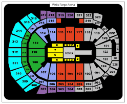 Little Caesars Arena Seating Chart Wwe Wrestling League