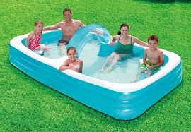 Summer Waves 120 X72 X22 Swim Through Family Pool Family Lounge Pool Family Pool Inflatable Lounge Pool