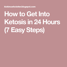 So, it will take different. How To Get Into Ketosis In 24 Hours 7 Easy Steps Ketosis How To Get Easy