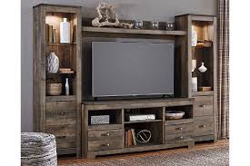 Find ashley furniture television stands & entertainment centers upc & barcode, including barcode image, product images, ashley furniture ashley furniture north shore 51 tv stand in dark brown. Trinell 4 Piece Entertainment Center Ashley Furniture Homestore