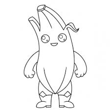 Choose from a wide range of coloring pages and start coloring. Coloring Page Fortnite Banana Fortnite Free Printable Coloring Pages