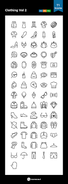 Download Clothing Vol 2 Icon Pack Available In Svg Png Eps Ai Icon Fonts Icon Sketch Notes Icon Pack