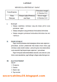 Check spelling or type a new query. Contoh Format Laporan Jobsheet Magang Siswa I Smk Secercah Ilmu
