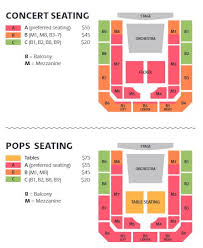 seating chart for orchestra 2019