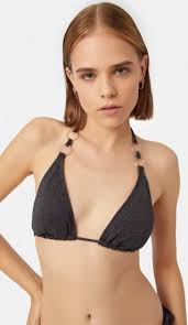 Minerva Lima Bikini Top Τριγωνάκι Μαύρο 90-9256B-045