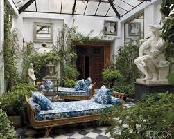 Indoor Garden Room Outdoor Rooms Elle Decor Garden Room