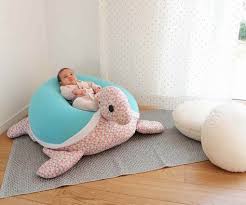 Baby Beanbag Mouse Kids Furniture Nursery Decor Pillow Baby Soft Beanbag Beanbag Chair Toddlers Nest Stuffed Animal My First Gift Hersey Bean Bag