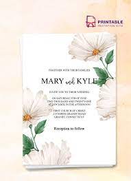 Grand Fleur Free Wedding Invitation Create Your Own Wedding Invitation Free Wedding Invitations Free Wedding Invitation Templates Create Wedding Invitations