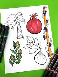These coloring pages are a great way to:teach your students through engaging coloring activities about tu b'shvat!add fun and joy to . Tu Beshvat Coloring Page For Kids Teens And Adults